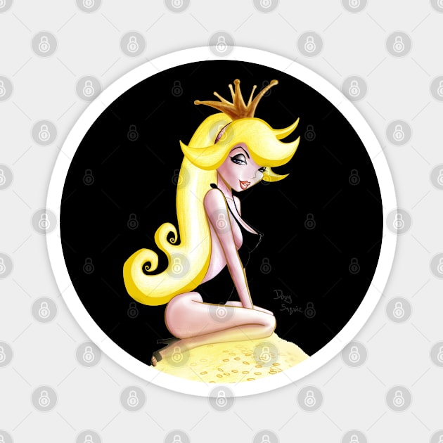 Daphne Toon Magnet by DougSQ